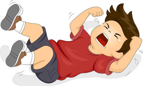 Xử lý khi trẻ có hành vi ăn vạ